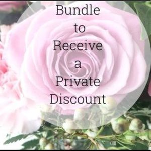 Private Discounts on Bundles☺️